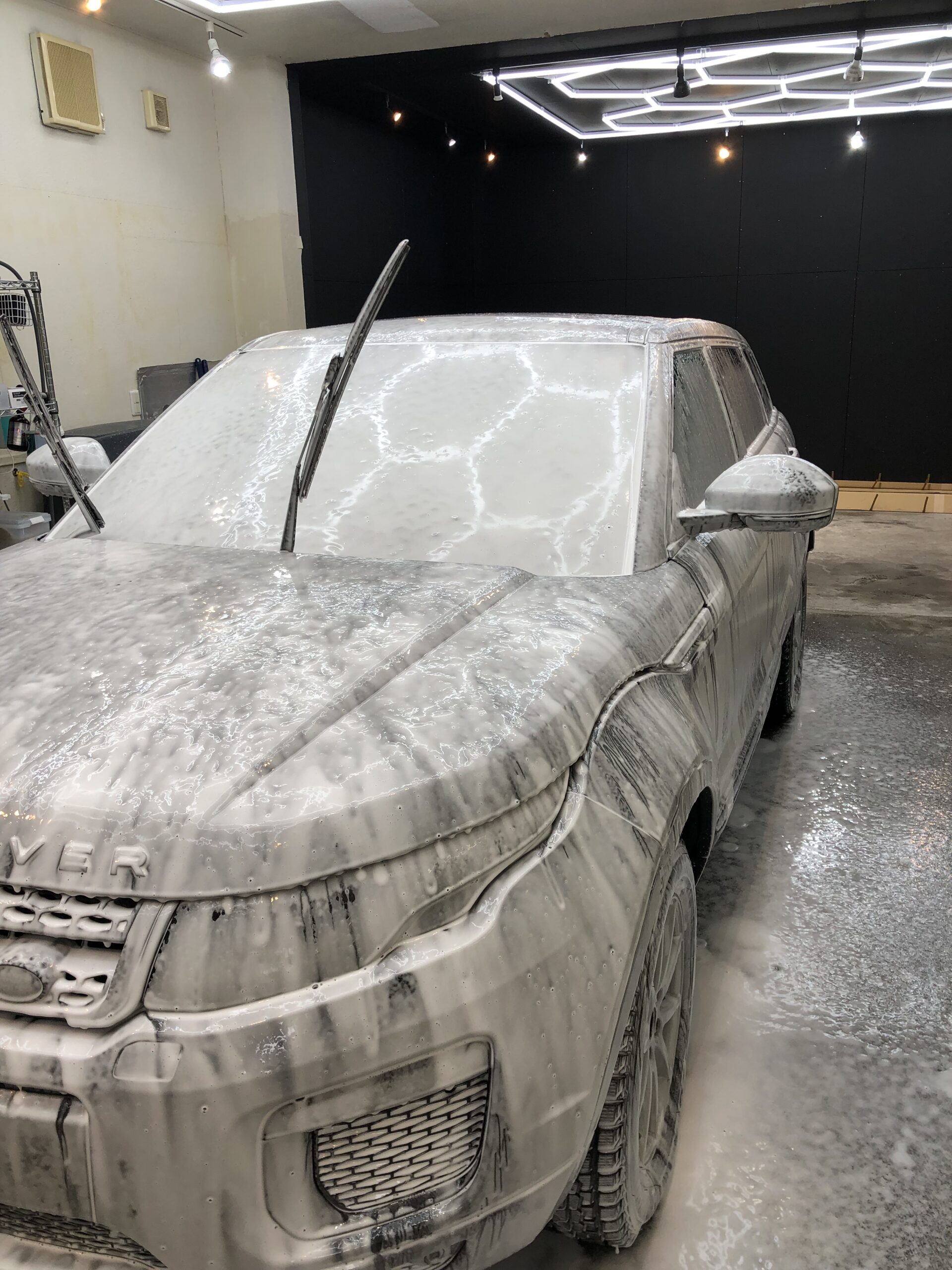 ランドローバー レンジローバー イヴォーグ  洗車