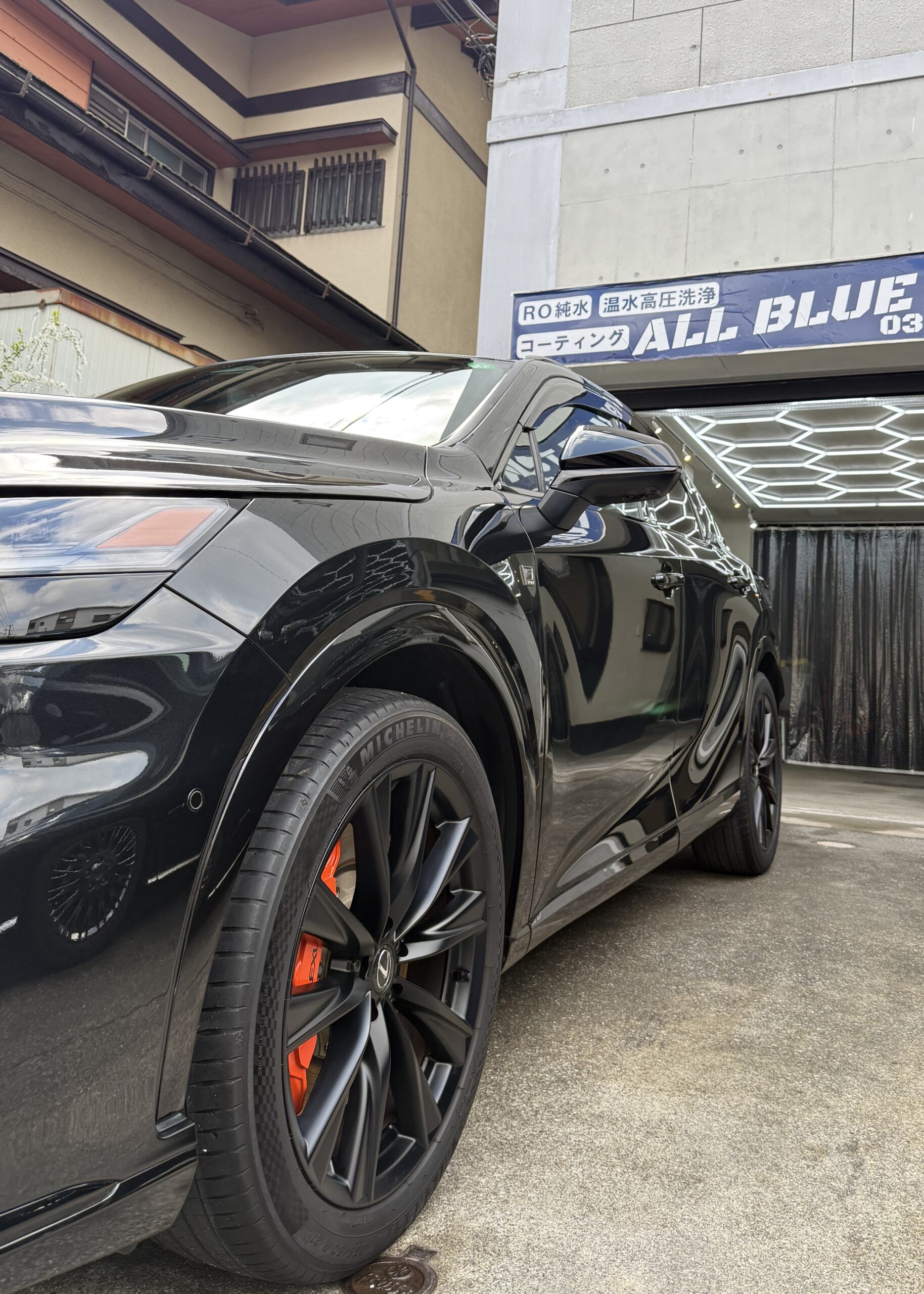 レクサス RX 500h 純正 ホイール コーティング マットブラック