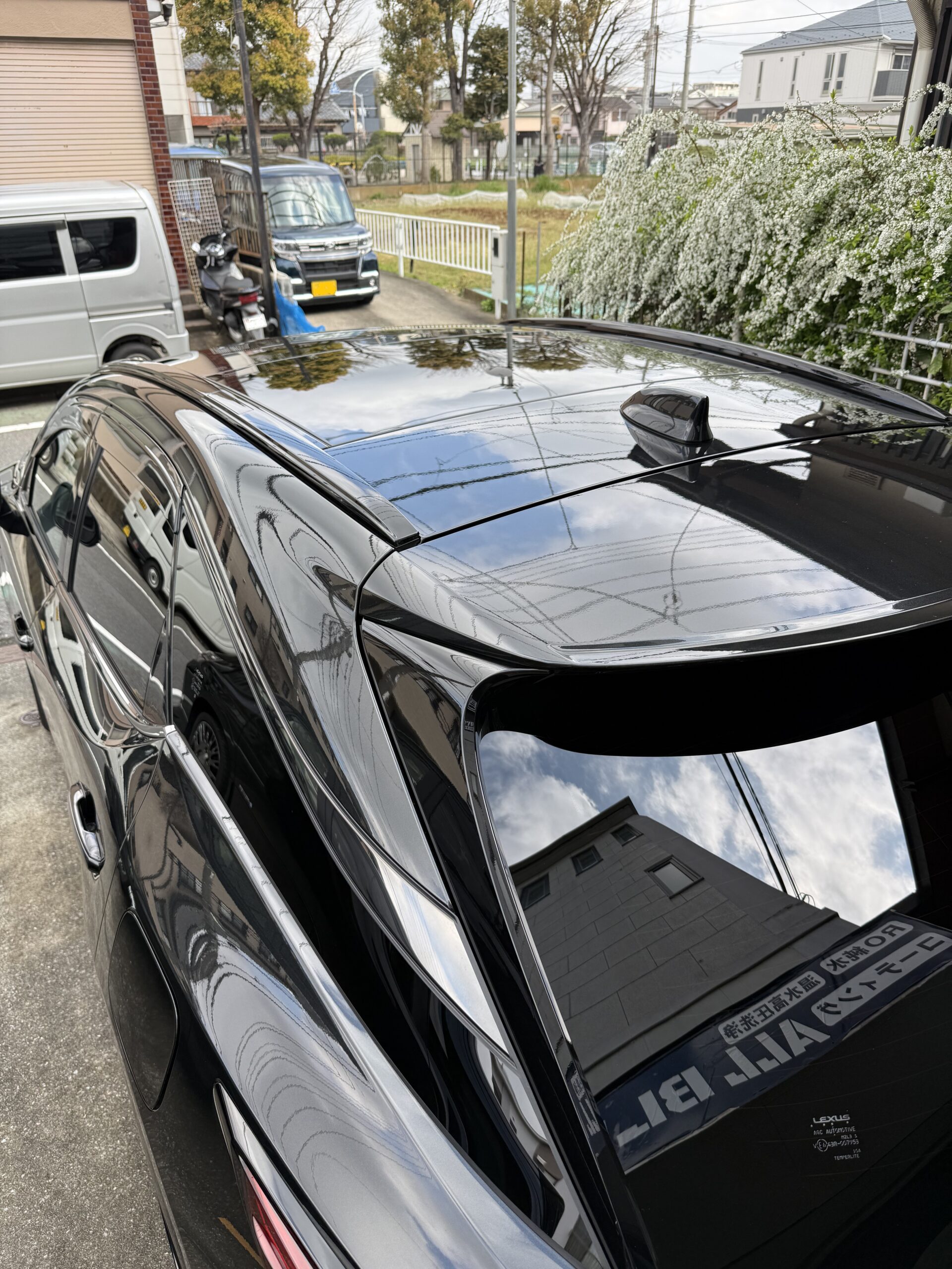 レクサス RX 500h コーティング 施工後 納車3