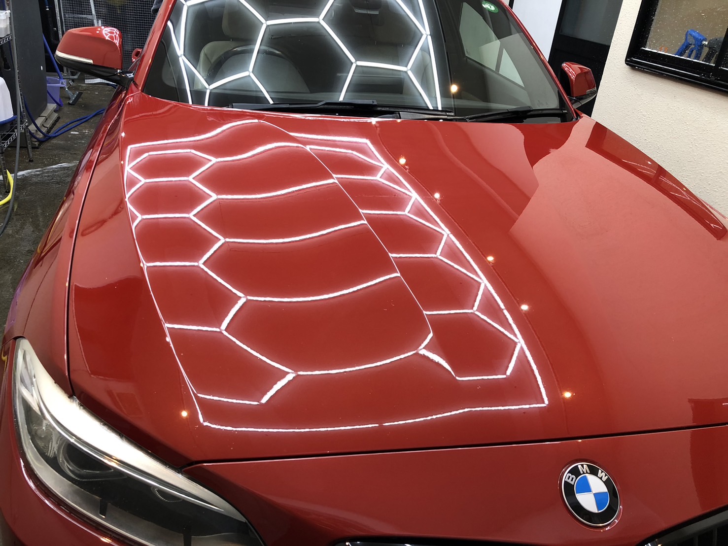 夜道 雪 様 BMW 脱脂洗車 乾燥