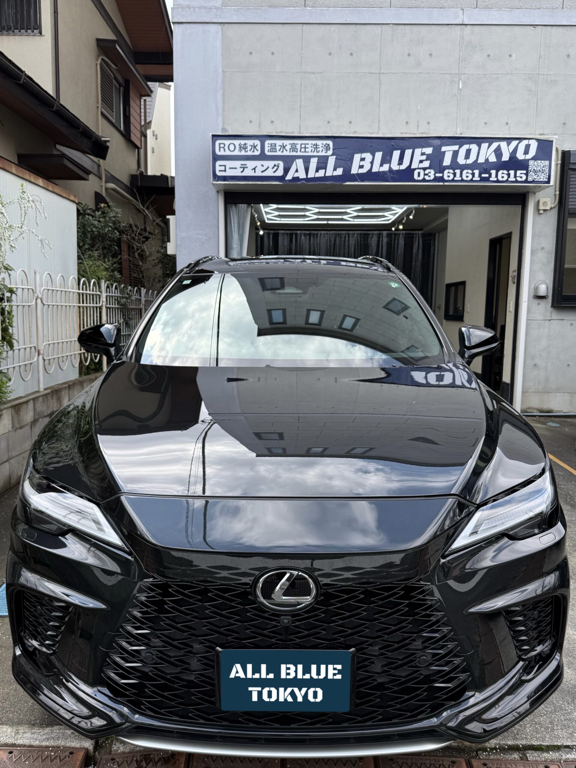 レクサス RX500h セラミックコーティング施工後