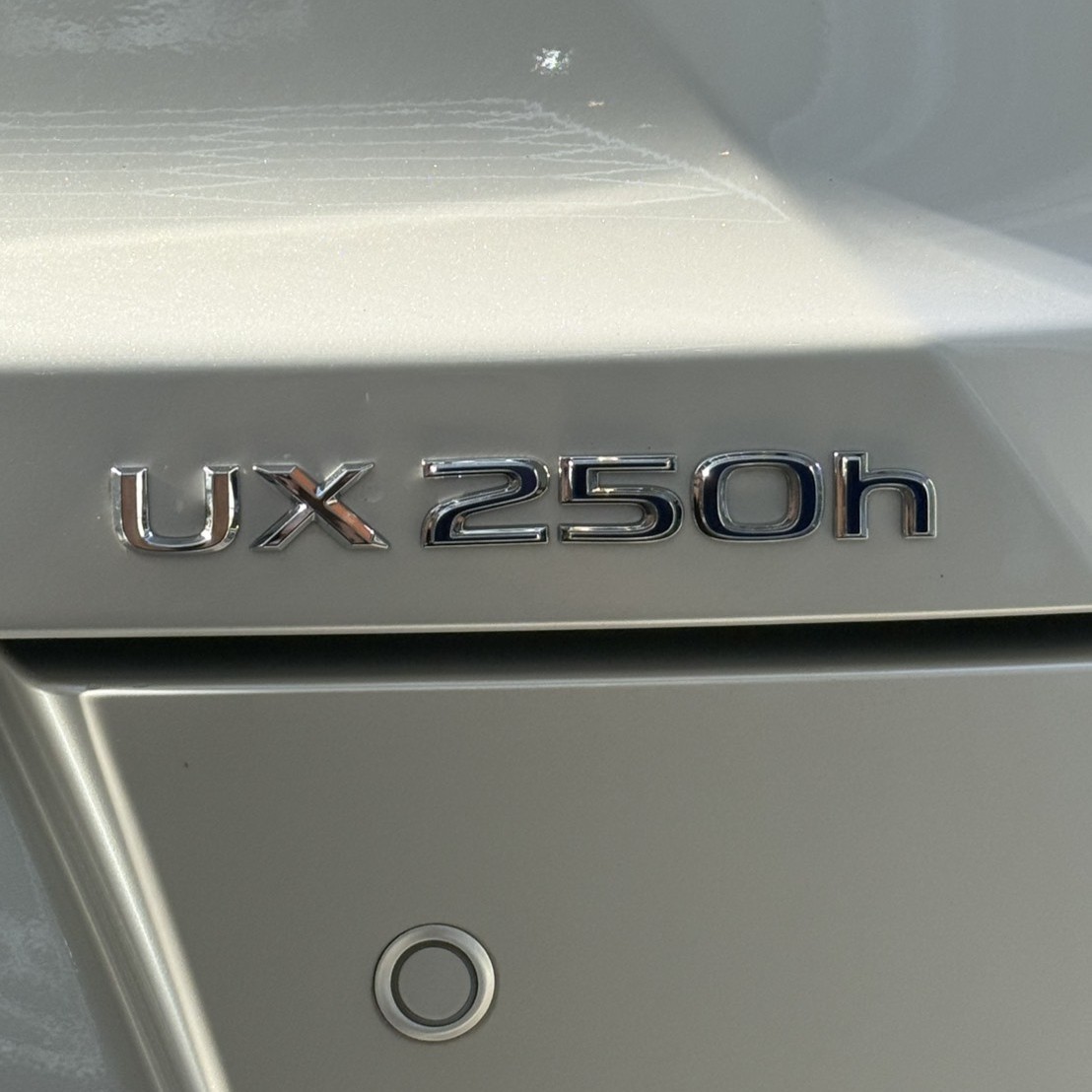 UX250hエンブレム 仕上がり（After）