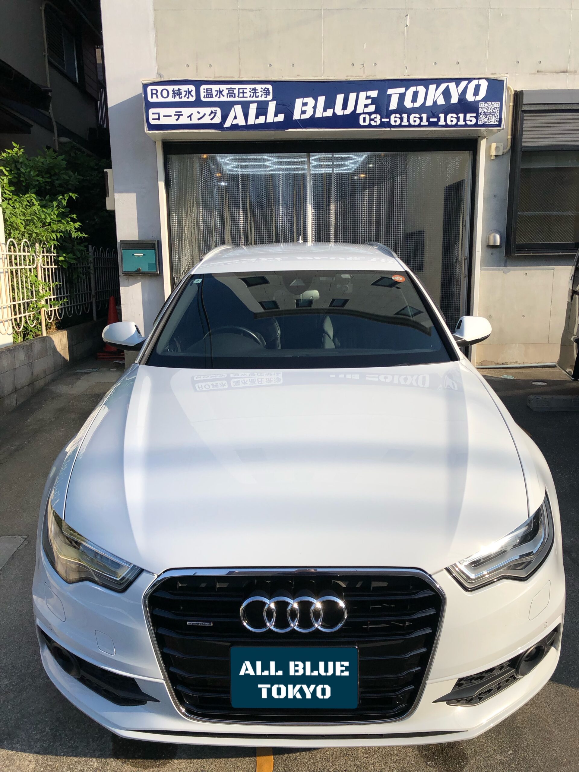 アウディ A6 アバント セラミックコーティング施工後