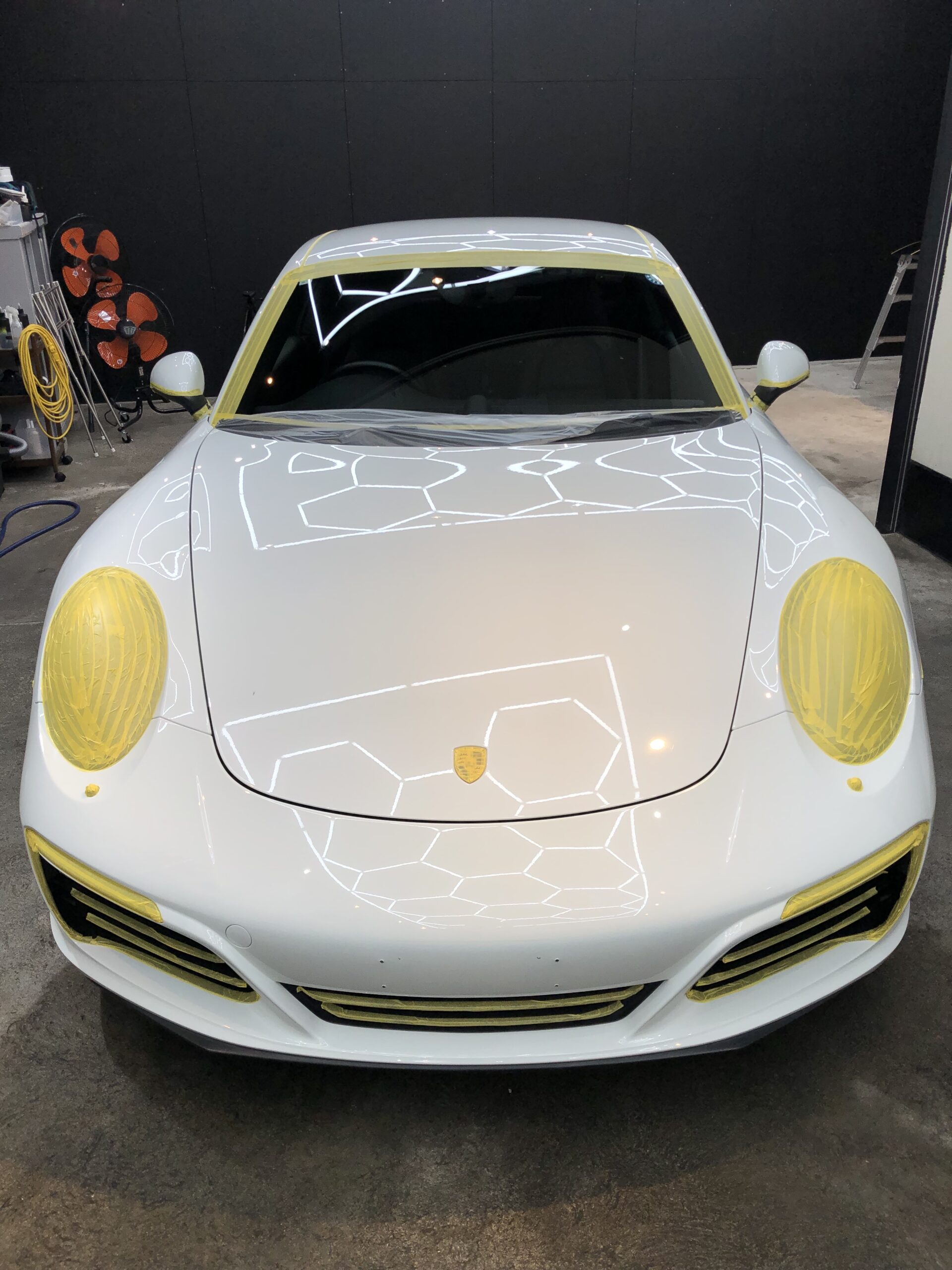ポルシェ 911  カレラ S マスキング1