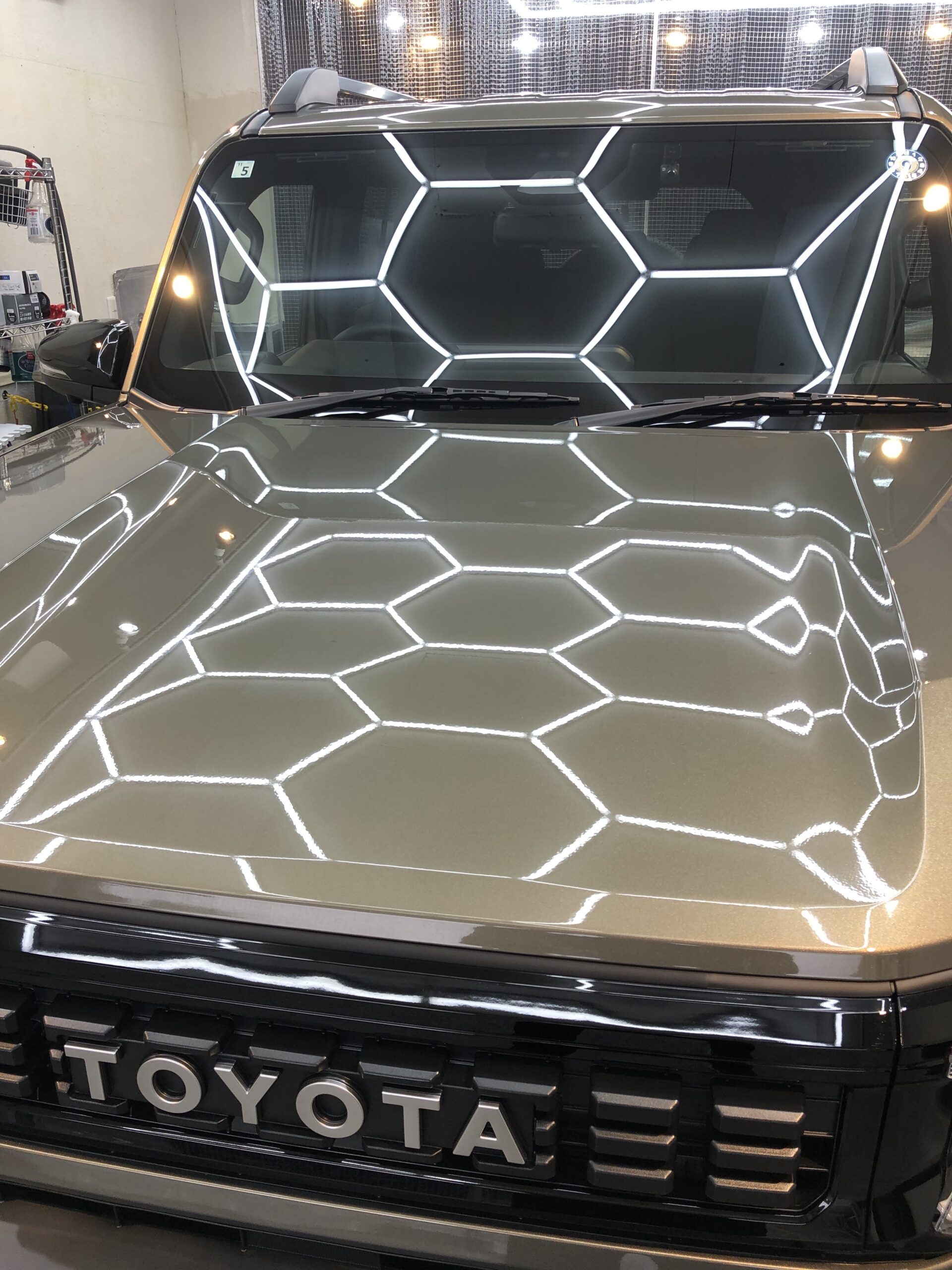 トヨタ ランドクルーザー FJ セラミックコーティング施工後1