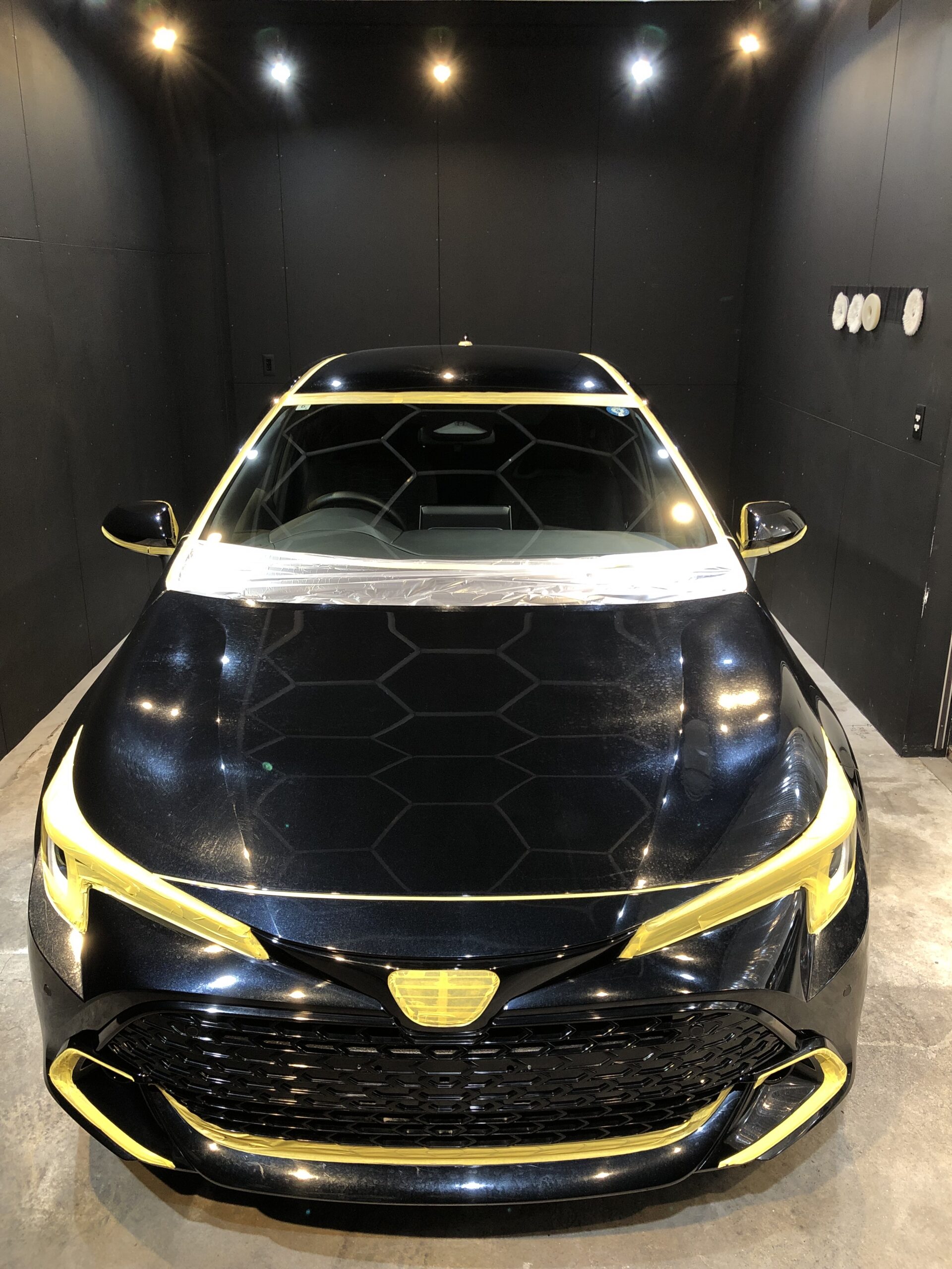 トヨタ カローラスポーツ マスキング