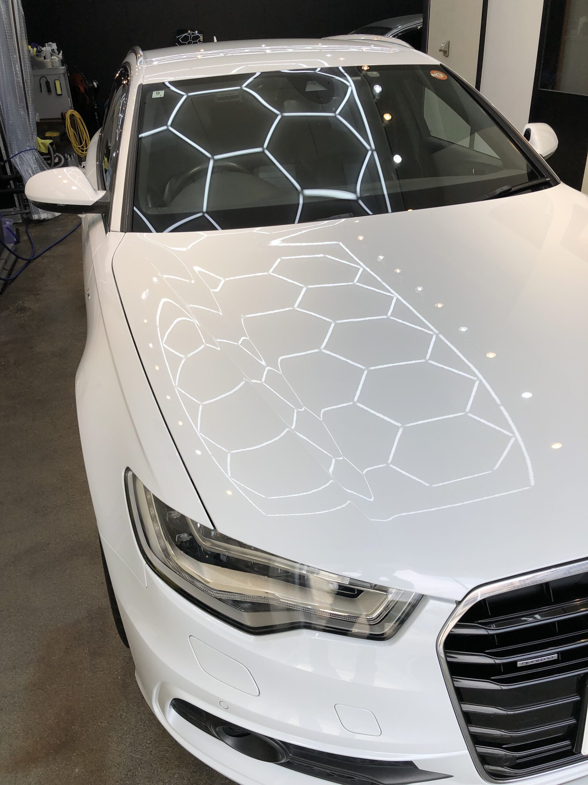 アウディ A6 アバント通常洗車施工後
