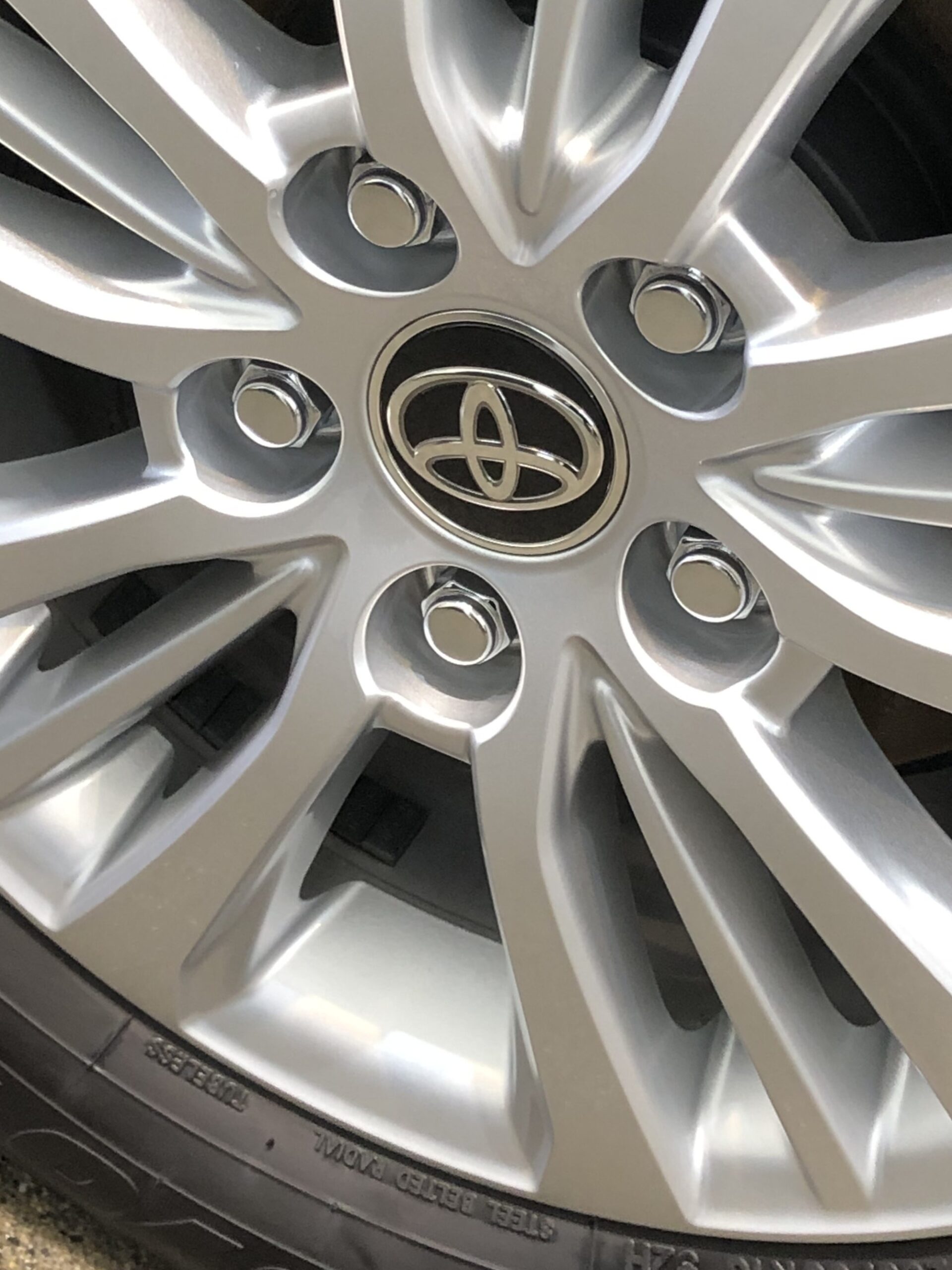 トヨタ ノア ホイール 洗車後