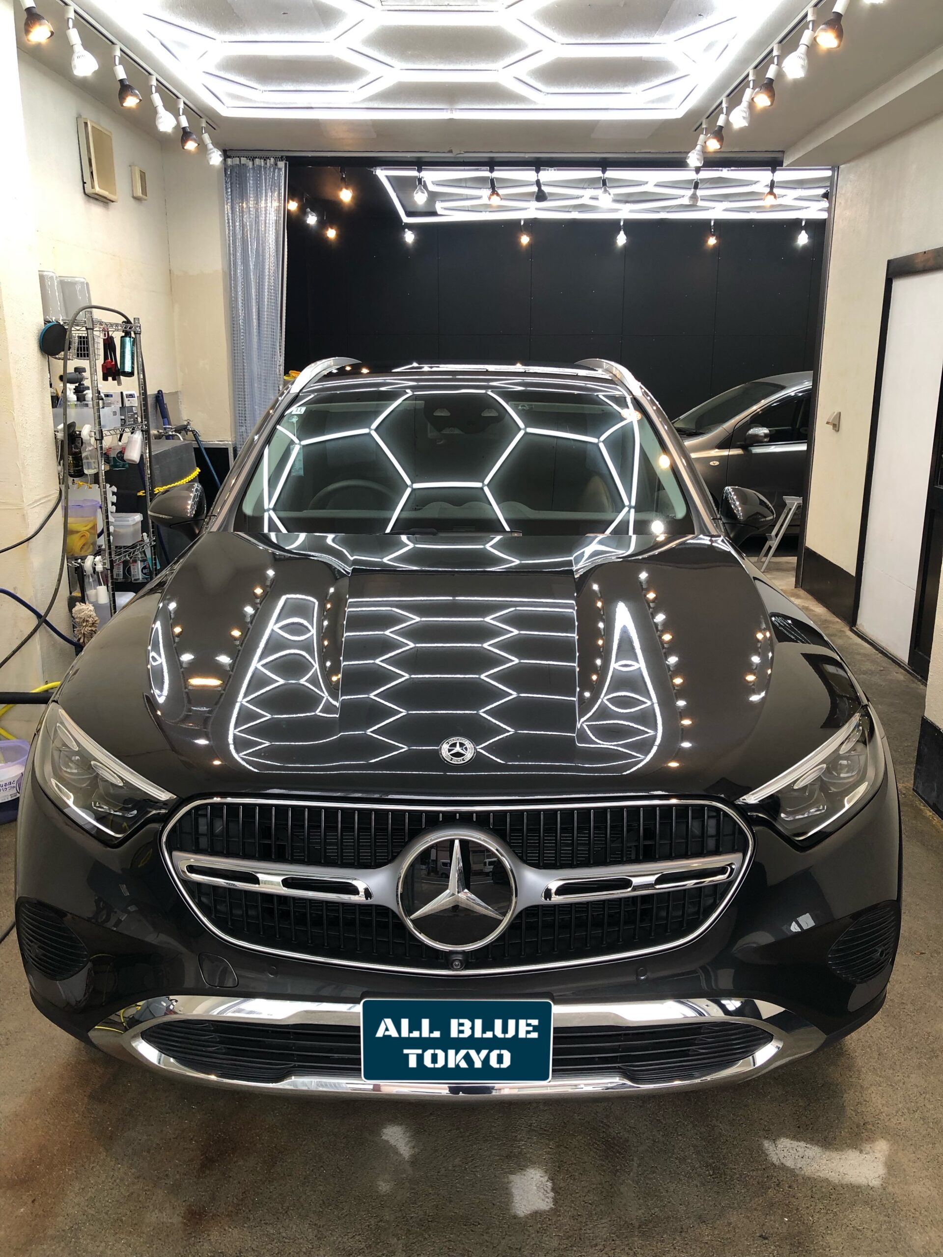 メルセデス・ベンツ GLC220d 洗車後 正面