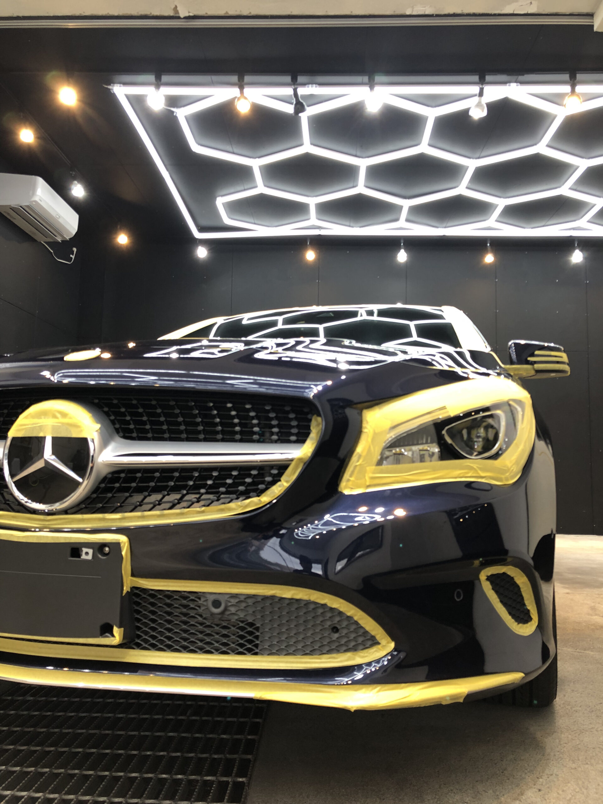 メルセデス・ベンツ CLA マスキング